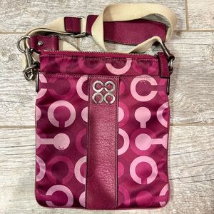Purple Coach Crossbody Bag
